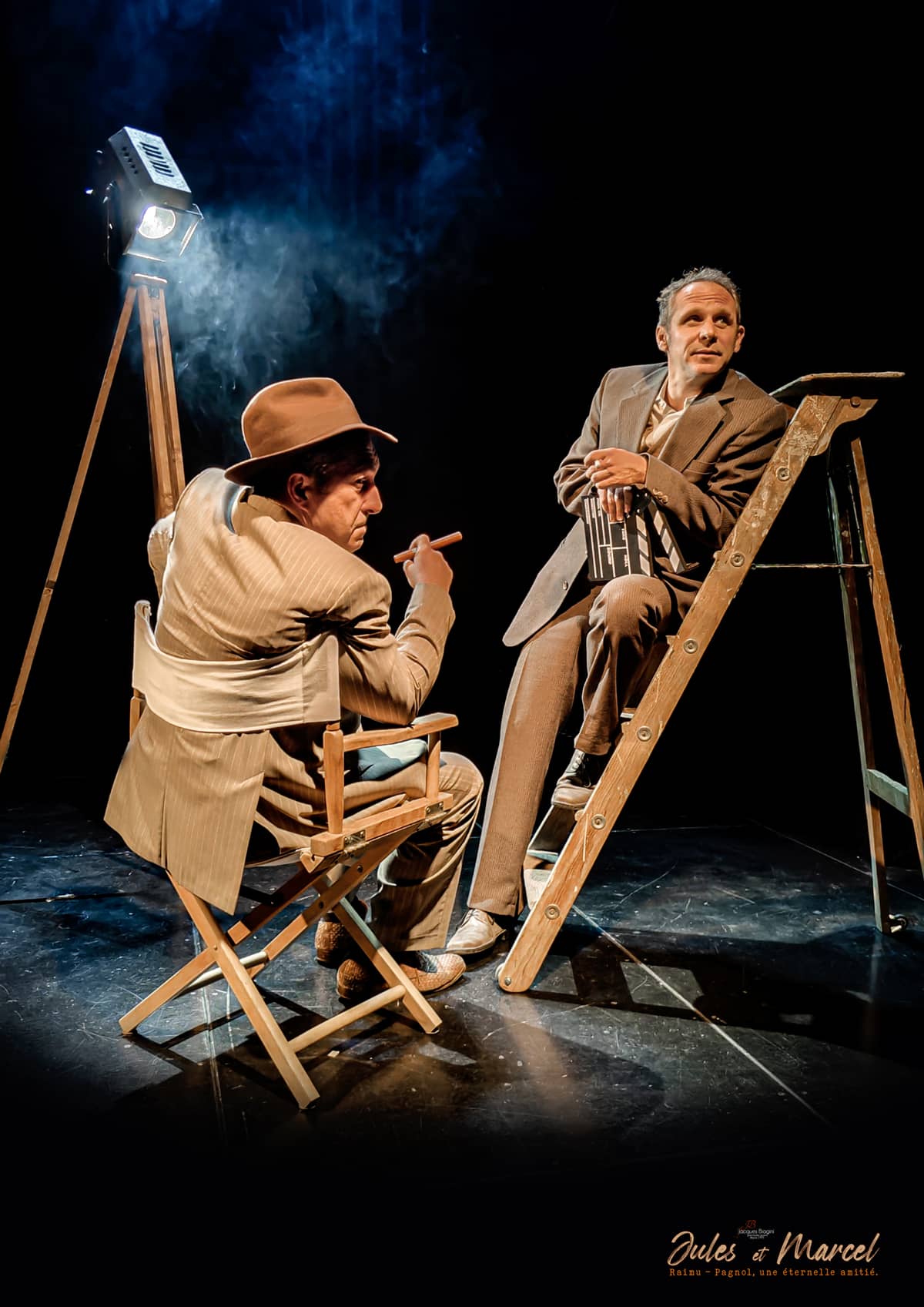 Illustration de l'événement : Jules et Marcel – Raimu – Pagnol, une amitié éternelle Compagnie Biagini