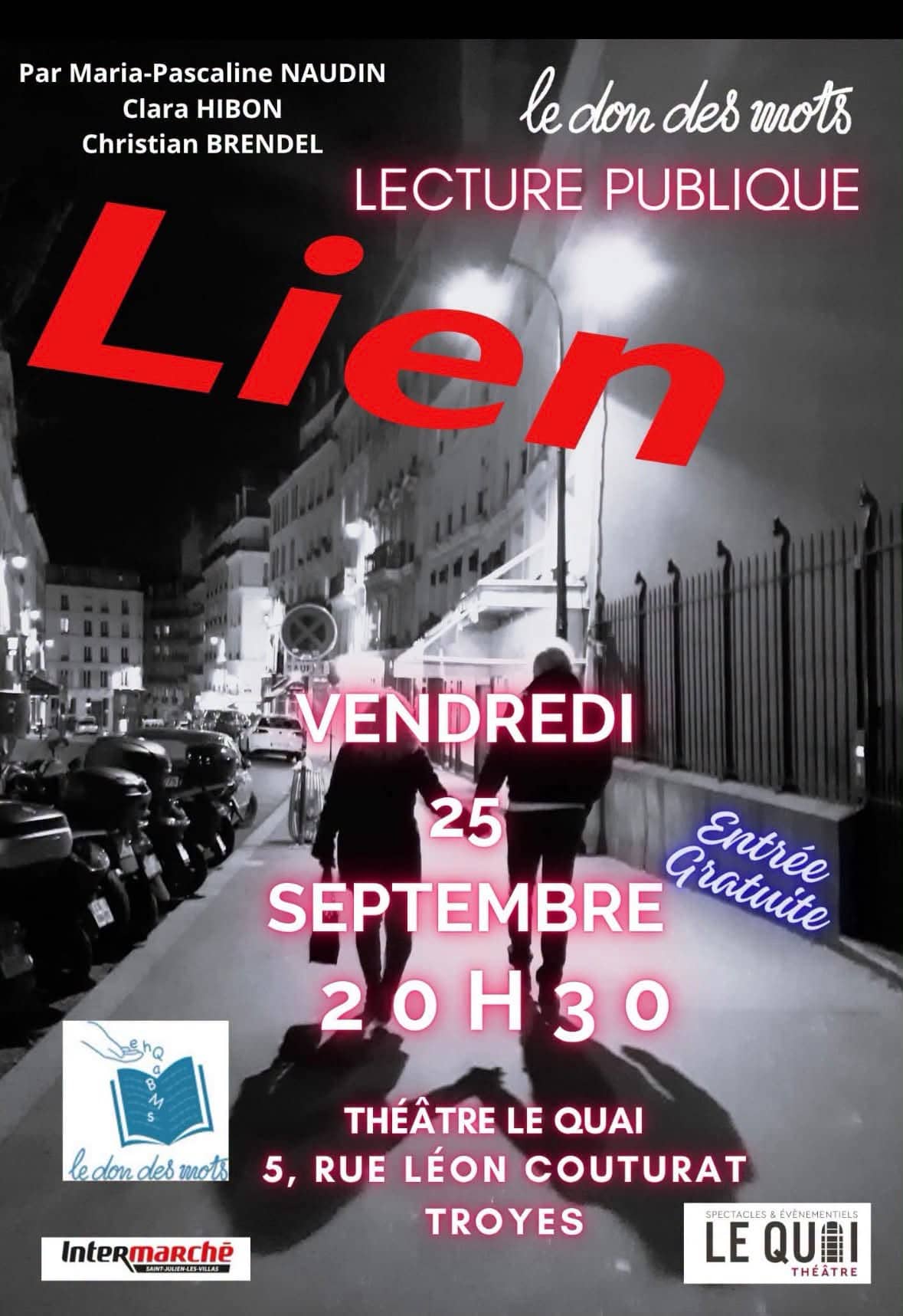 Illustration de l'événement : Lecture le Don des Mots