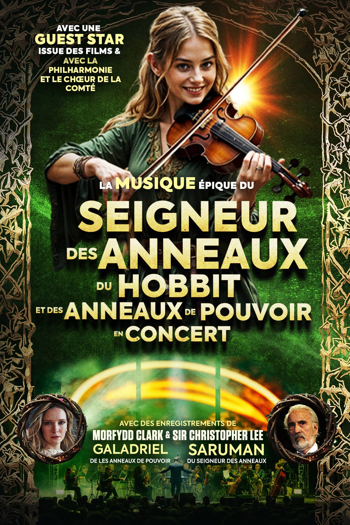 Illustration de l'événement : Le Seigneur des Anneaux et Le Hobbit en concert
