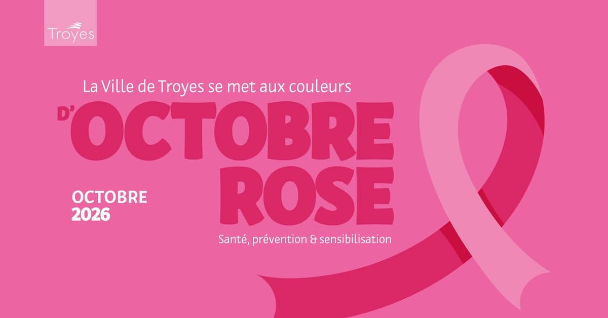 Illustration de l'événement : Octobre Rose à Troyes
