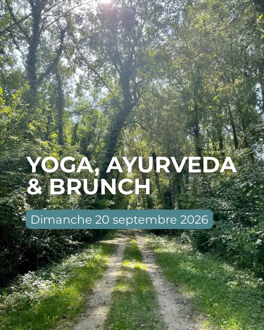 Illustration de l'événement : Brunch Yoga Ayurveda à la Villa de la Croix