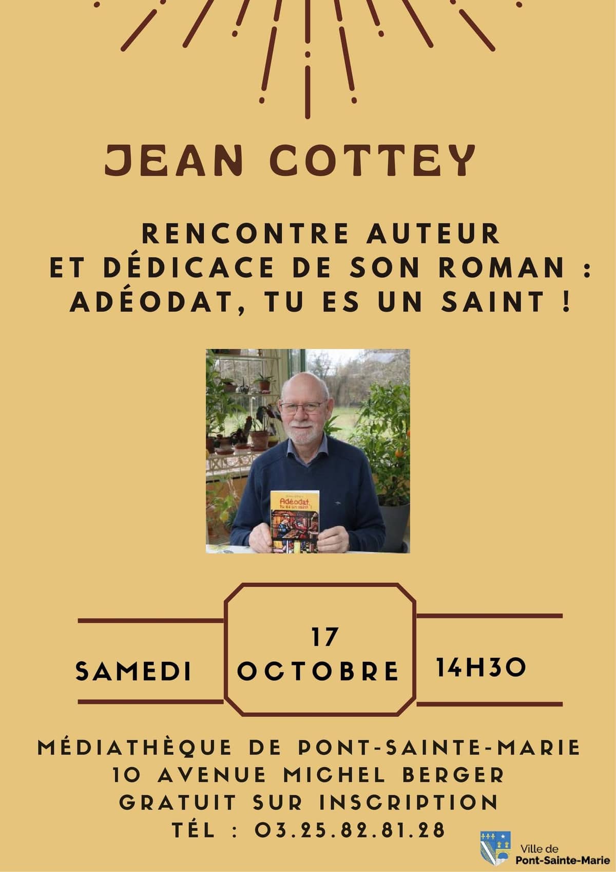 Illustration de l'événement : Rencontre auteur avec Jean Cottey