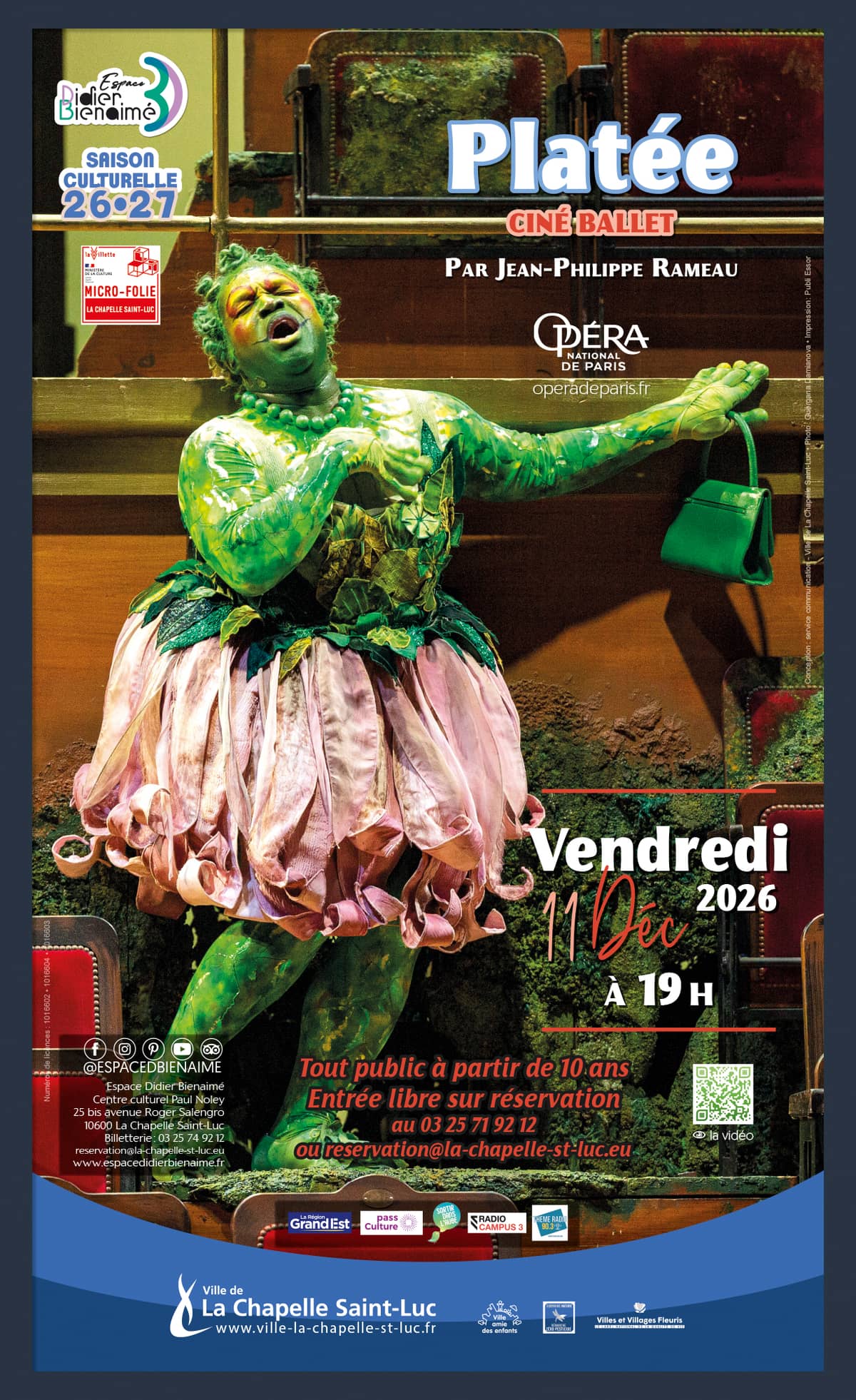 Illustration de l'événement : Platée – Opéra National de Paris