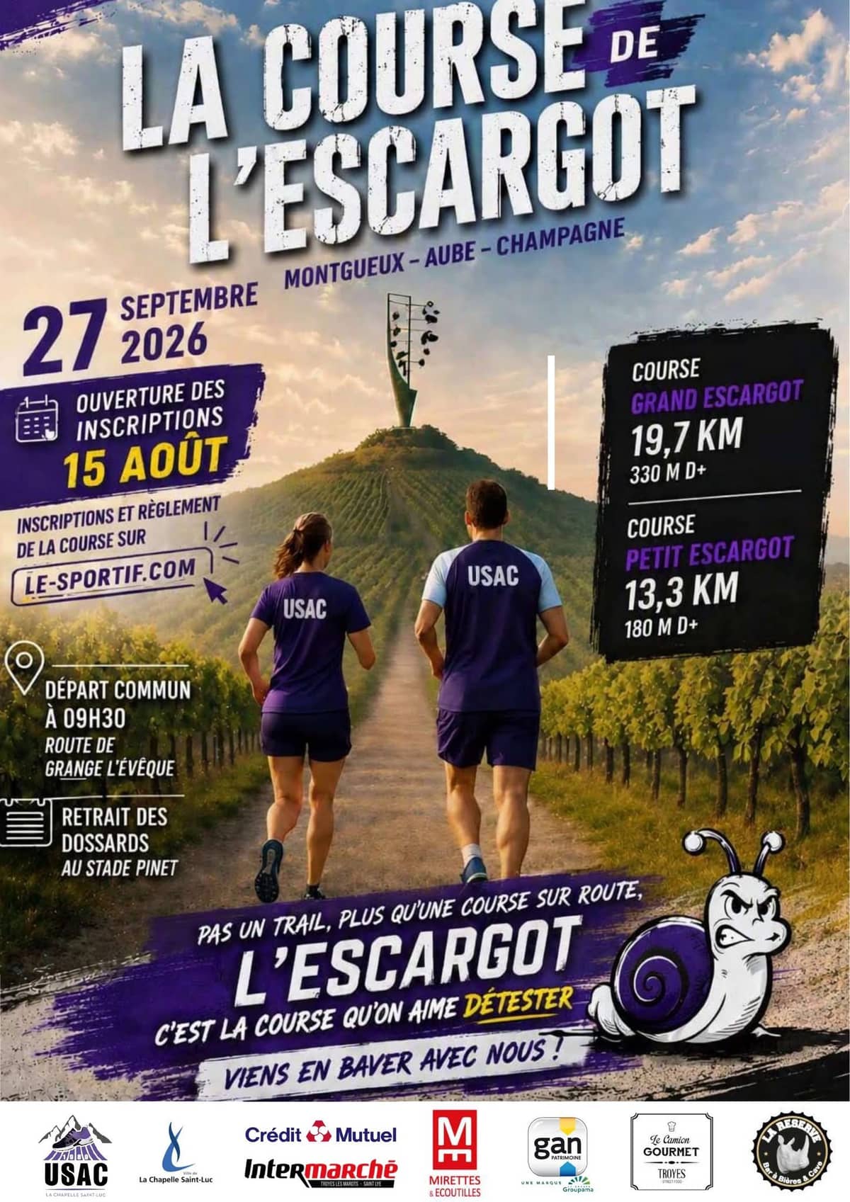 Illustration de l'événement : La Course de l’Escargot