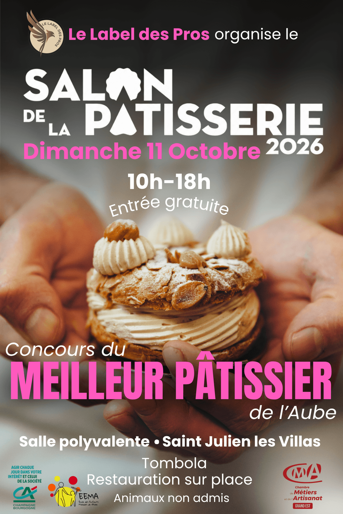 Illustration de l'événement : Le Salon de la Pâtisserie