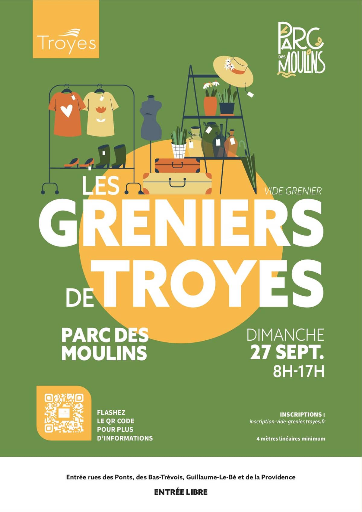 Illustration de l'événement : Les greniers de Troyes