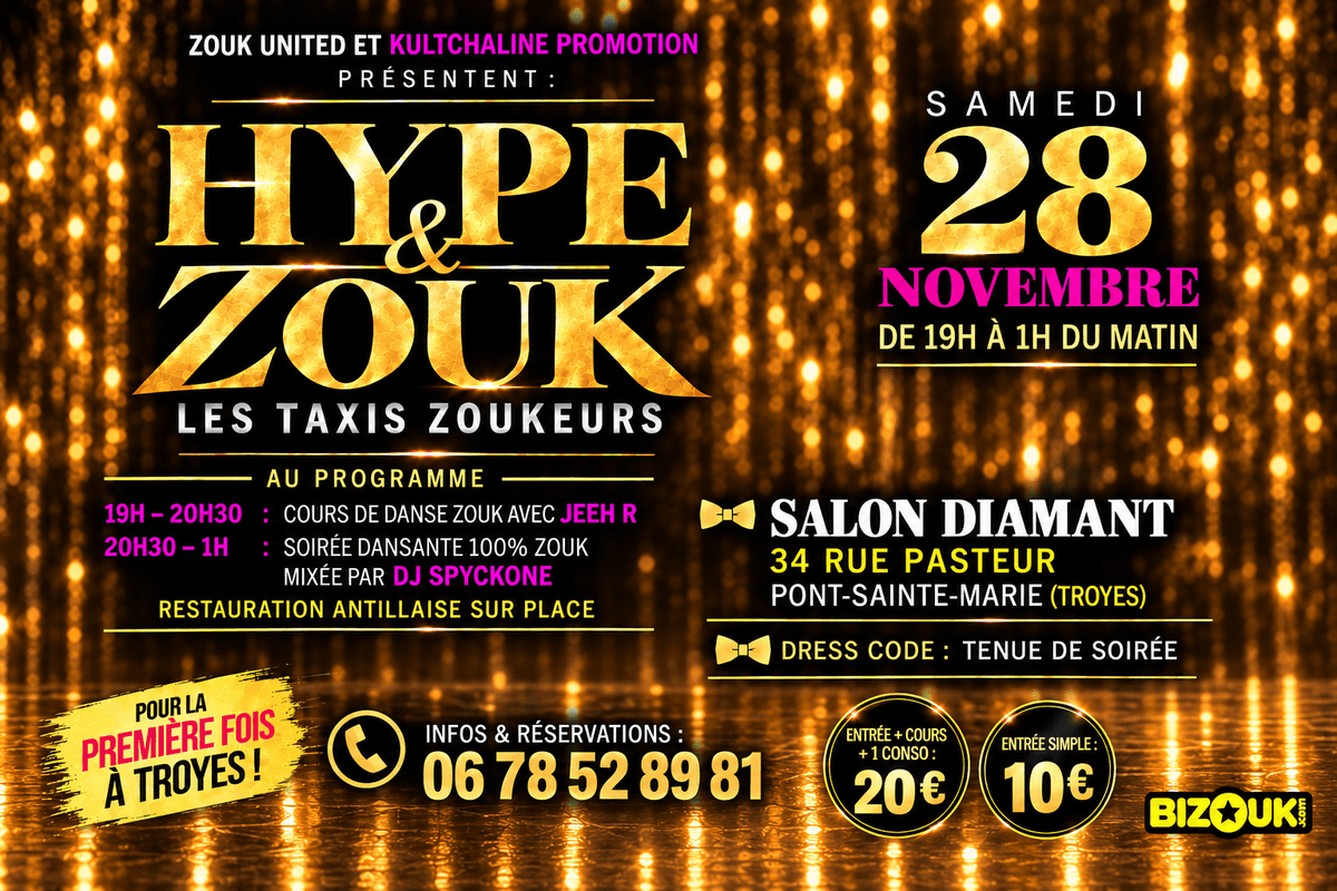 Illustration de l'événement : Hype & Zouk