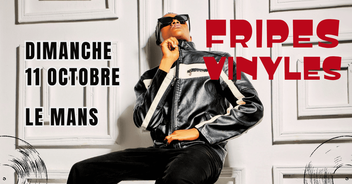 Illustration de l'événement : Grande vente de fripes, vinyles et déco vintage - Le Mans