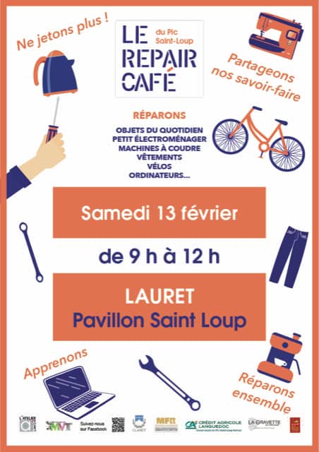 Illustration de l'événement : Repair Café du Pic Saint Loup
