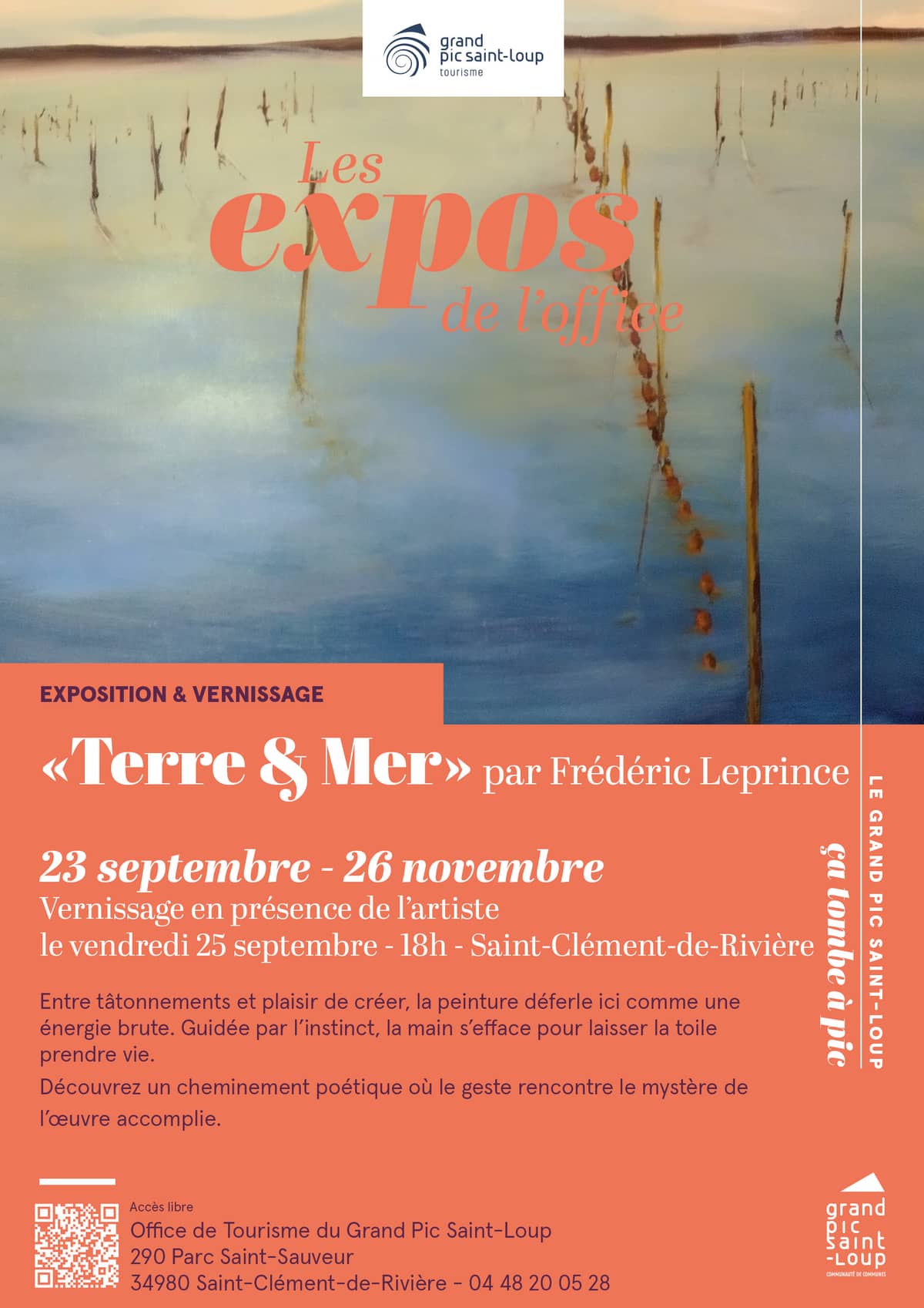 Illustration de l'événement : Exposition Terre et Mer de Frédéric Leprince