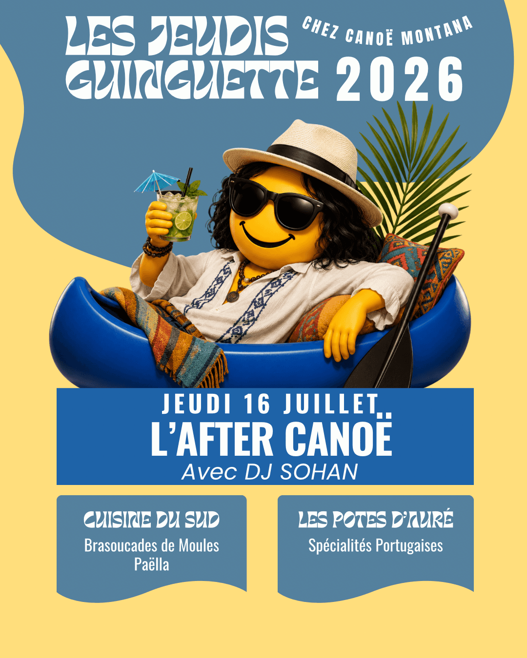 Illustration de l'événement : L'after Canoë - Canoë Montana