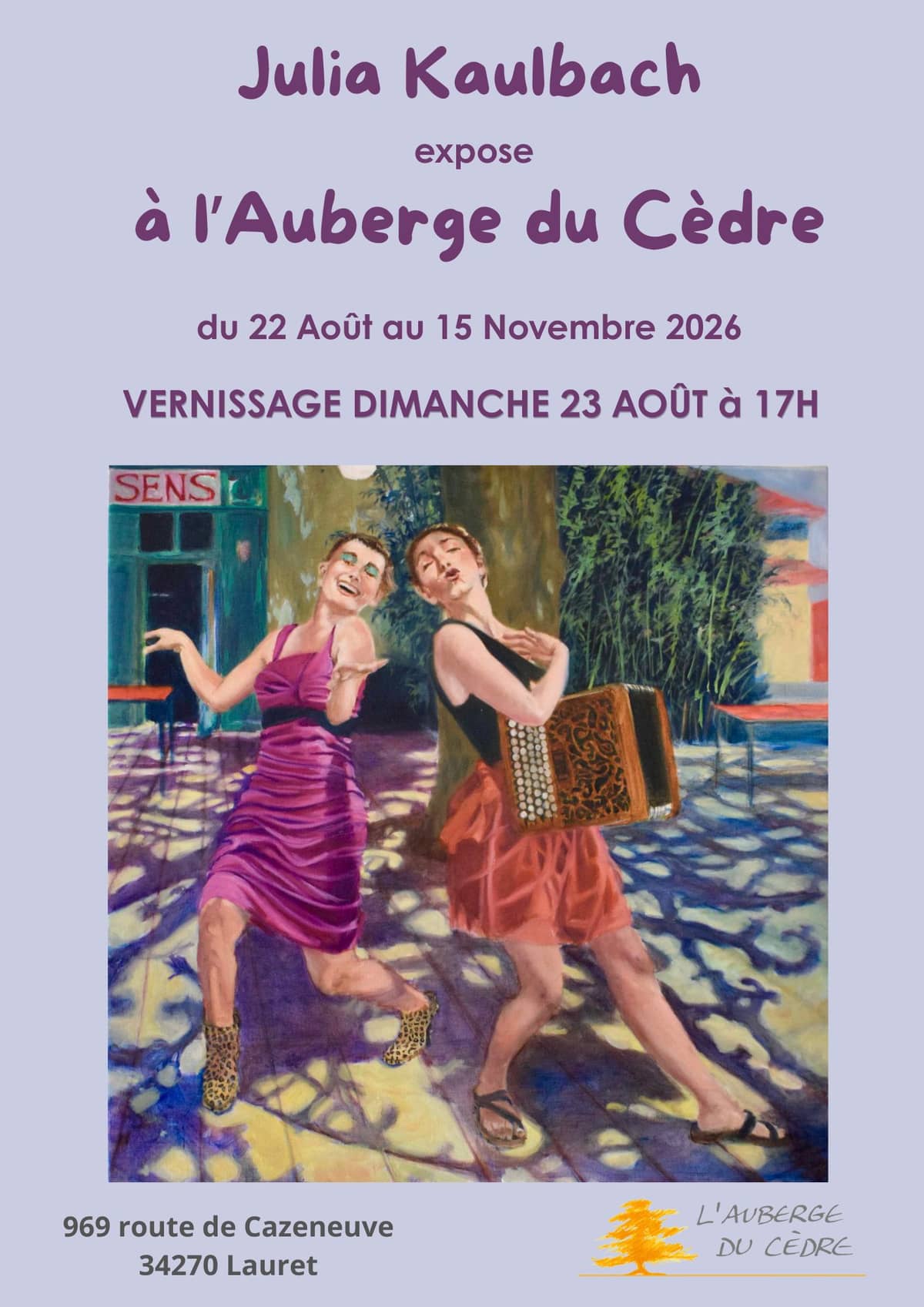Illustration de l'événement : Exposition de Julia Kaulbach