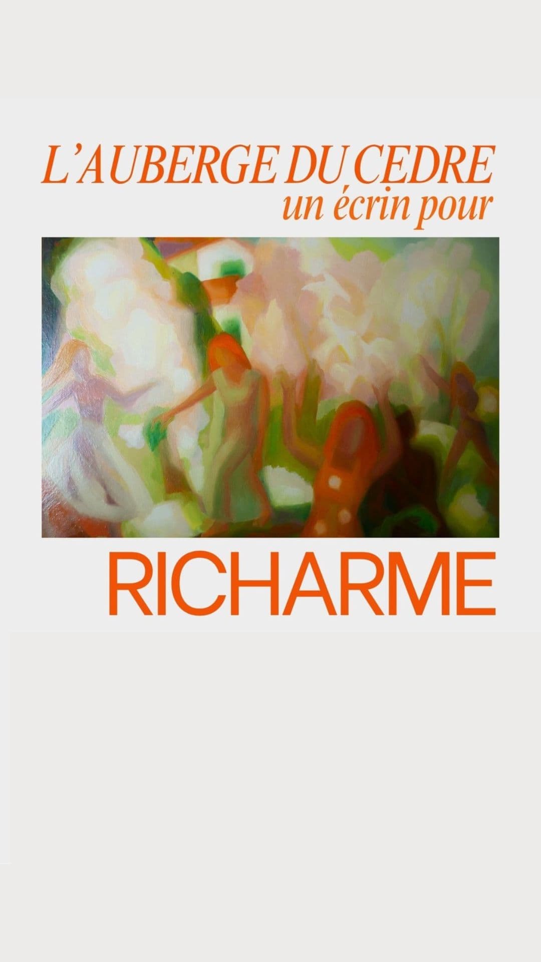 Illustration de l'événement : Exposition Richarme
